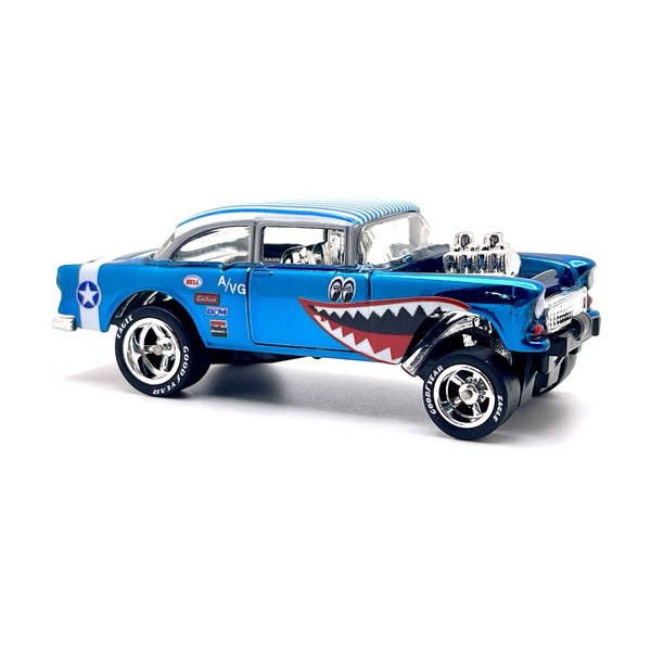 Shop164 5x HW 55 Gasser Wheels w/ Lettered Rubber Tires
