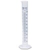 100ml Plastic Graduated Cylinder, Printed Graduations, Single Metric Scale, Polypropylene,