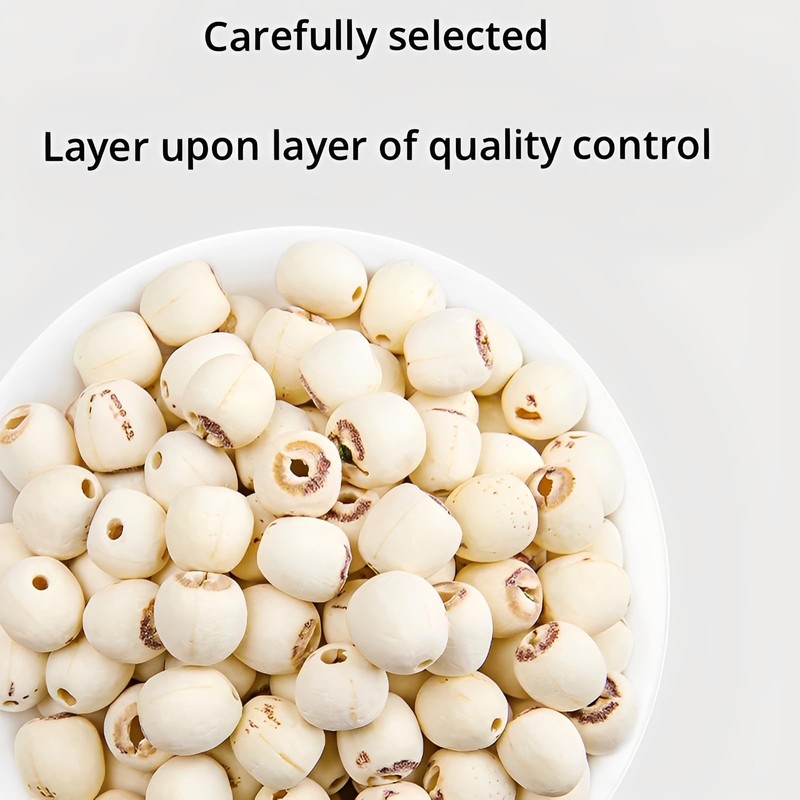 WEIJUEJIYI Natural Dried Lotus Seeds 250g Coreless peeled white lotus