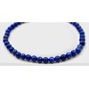 Taddart Minerals Natural Gemstone Lapis Lazuli Blue Bracelet with 4mm