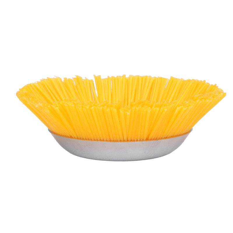 25mm Nylon Wheel Brush Trimmer High Hardness Nylon Manganese Steel