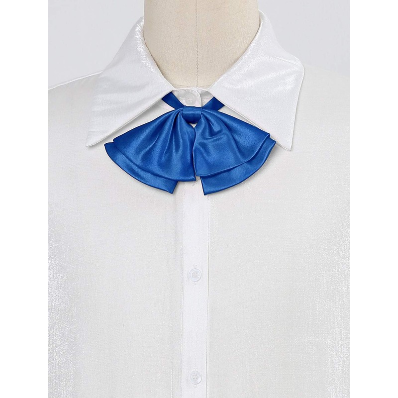 Allegra K School Ribbon, Ribbon Tie, Uniform Ribbon, Bowtie, Bowtie,