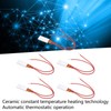 5pcs PTC Heating Element Aluminium Casing 35x15x5mm 270℃ Thermostatic Heating
