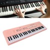54 Key Keyboard Piano Smoothly Plastic Keyboard Piano Portable Dual