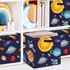 Clastyle Cosmic Space Kid Storage Cube Organizer Set Planets Stars