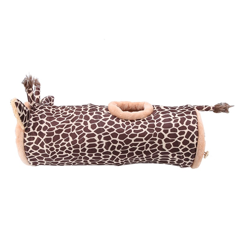 Safe Portable Folding Collapsible Fabric Tunnel Toy for Pet Cat