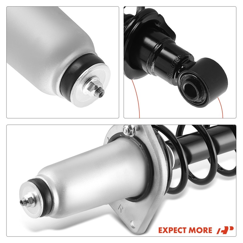 A-Premium Rear Pair (2) Complete Strut & Coil Spring Assembly