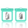 Khxriypha 2 Pack TPU Waterproof Car Key Fob Shell Case