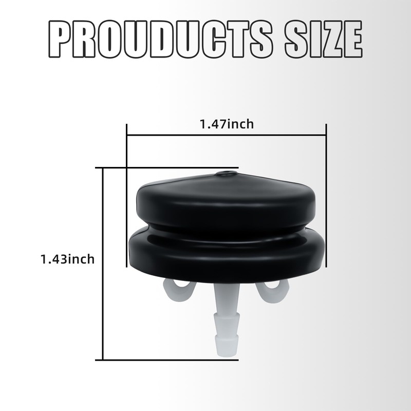 JEYPSHQP 667460 Primer Bulb Assembly - Direct Replacement for Toro
