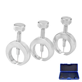 3PCS Pressure Gauge Needle Pickers, Pressure Gauge Needle Puller Remover Holder, Pressure Gauge Repair Tool for Extracting Gauge Needle with Storage Box, Φ0.7mm Φ1.0mm Φ1.2mm