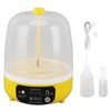 4 Eggs Incubator Temperature Humidity Control Visual Low Noise Energy