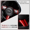 MXkanos Steering Wheel Button Cover, for Hyundai Sonata 2024 2025,Steering