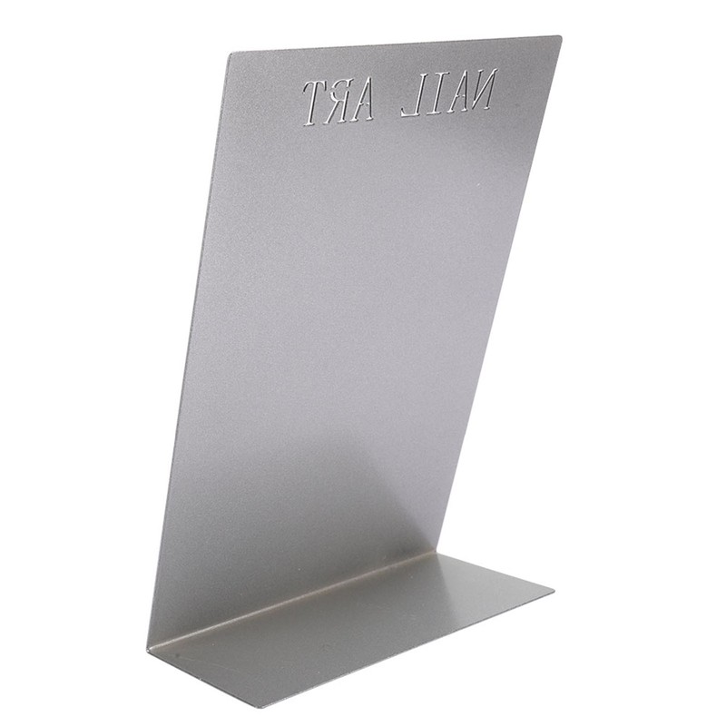 Nail Art Display Board Titanium Alloy False Nails Display Holder