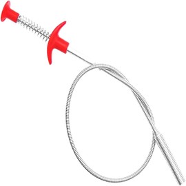 2 Pack of ALINNA Flexible Grabber Claw Pick Up Reacher Tool with 4 Claws Bendable Hose Pickup Reaching Assist Tool for Litter Pick, Home Sink, Drains, Toilet(24 Inches)