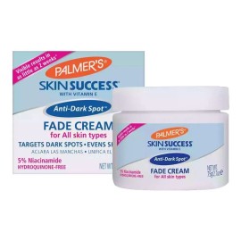 Palmers Skin Sucess Crema Blanqueadora 75gr Todo Tipo Piel Crema antimanchas oscuras con vitamina E y niacinamida, ayuda a reducir las manchas oscuras y las manchas de la edad, crema facial premium.