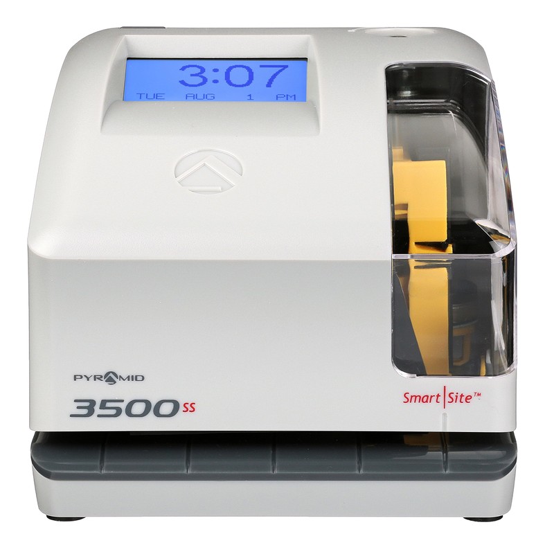 Pyramid Time Systems 3500ss Employment Time Clock & Document Stamp,