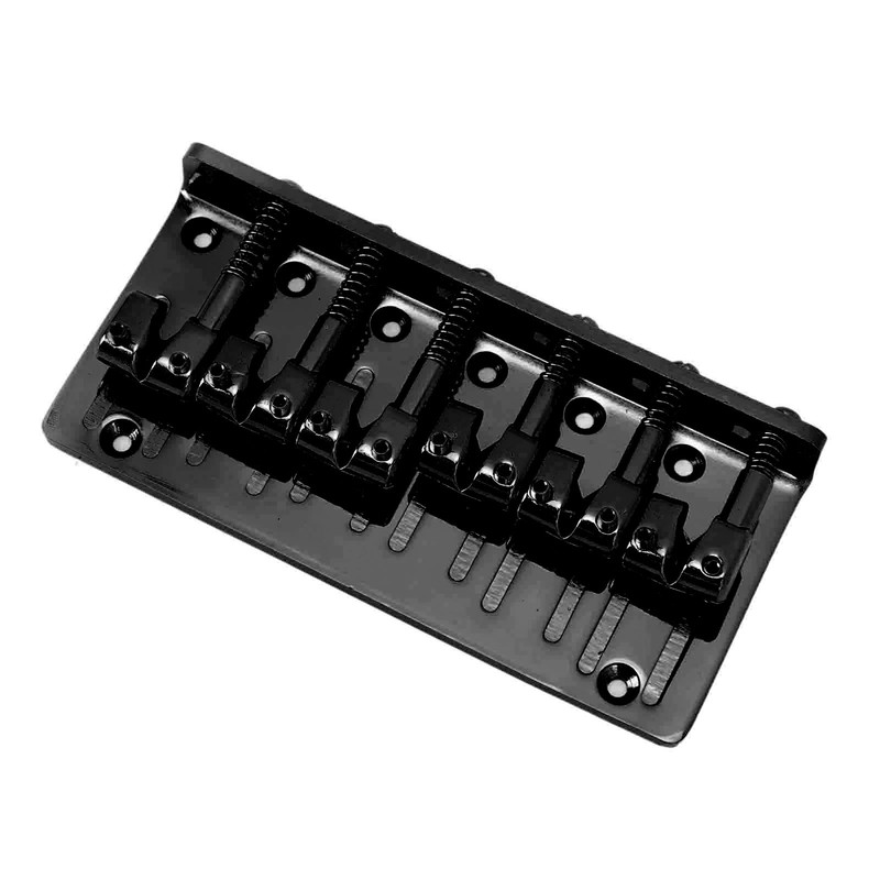 Bass Bridge Zinc Alloy Fixed Type 6 String Electric Bass