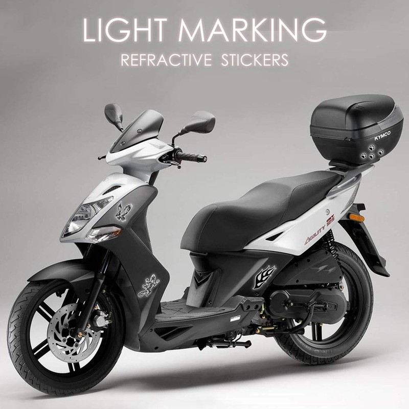 Quattroerre 1111 Reflective Sticker Flames