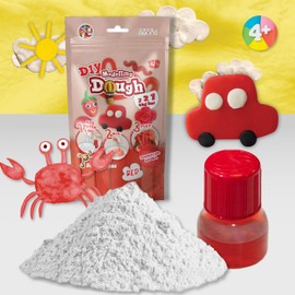 Science4you Modelling Dough – Modelling Clay Craft Kit for Kids, Make your own Scented Play Dough Soft & Dry, Red Plasticine, Creative Toy Gift for Boys & Girls Age 4 5 6 7 8+