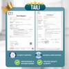 TAILI Suction Grab Rail for Bathroom,110kg,43cm,NoDrill,Elderly,Grey,2pcs