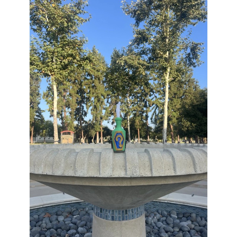 Sly Cooper Clue Bottle Replica Prop Collectible - 9 in.