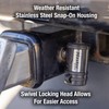 Master Lock Receiver Lock, 1/2 in. and 5/8 in. Swivel