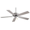 Minka-Aire F546-BS, Contractor Brushed Nickel 42" Ceiling Fan