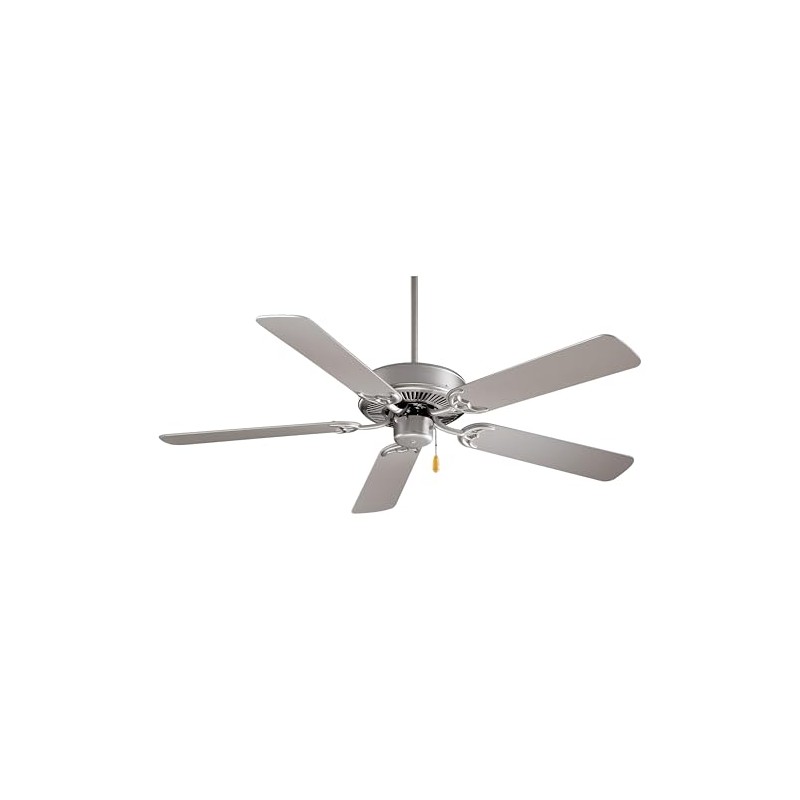 Minka-Aire F546-BS, Contractor Brushed Nickel 42" Ceiling Fan