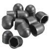 Saipor 145pcs Plastic Dome Bolt Nut Protective Cap Cover Hex