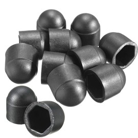 Saipor 145pcs Plastic Dome Bolt Nut Protective Cap Cover Hex Screws M4 M5 M6 M8 M10 M12