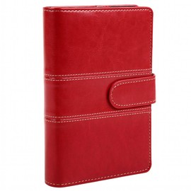 モノボックスジャパン システム手帳 ステッチシリーズ B6バイブル カーディナルレッド リフィル10点セット B6monobizone2-rd