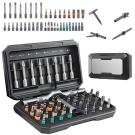 42 in 1 Magnetic Screwdriver Set, DIY Ratchet Screwdriver Set with Detachable Handle, Portable Compact Repair Tool Kit for Furniture Laptop Electronicsv Bicycle