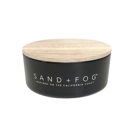 Sand + Fog Scented Candle - Teakwood - Additional Scents and Sizes – 100% Cotton Lead-Free Wick - Luxury Air Freshening Jar Candles - Perfect Home Décor for Your Cocktail Table – 34 oz