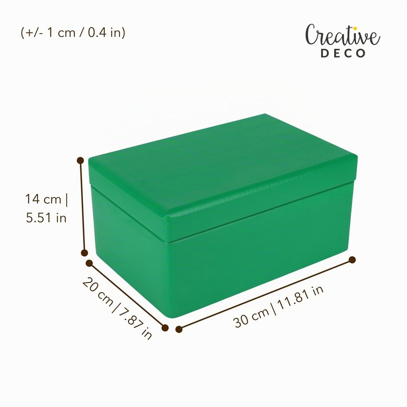 Creative deco Large Wooden Box