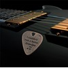 JUPPE Retirement Gifts For Grandfather, Metal Guitar Pick, I Couldn't