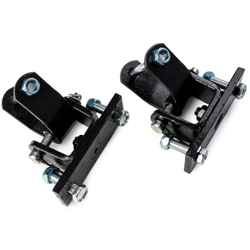INTBUYING Adjustable Universal Tow Bar + 2X Safety Chains 2"
