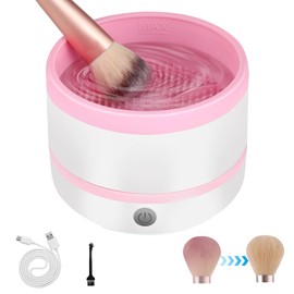 Giying6 Giying6 Electric Makeup Brush Cleaner Machine, Highly Effective Upgraded USB Makeup Brush Cleaning Tool for Beauty Makeup Brush Sets of Various Sizes, Eyeshadow Blush Brushes, Stylish Auto Spinner