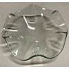 GOLDMAN 3.75” Wide Fine Clear Glass Dish for Plug-in Aroma