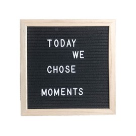 Felt Board Felt Letter Board, 10 x 10 inch Message Board Word Board Letter Board Sign Bulletin Board Letters, Pregnancy Announcements Baby Announcement Sign, Valentines Day Gifts for Her Letterboard