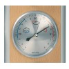 Hokco Weather Station Barometer Thermometer Hygrometer Aluminum Beech Wood