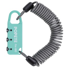 NOGUCHI PM-180 Bicycle Wire Lock Variable Dial Mint Green Small