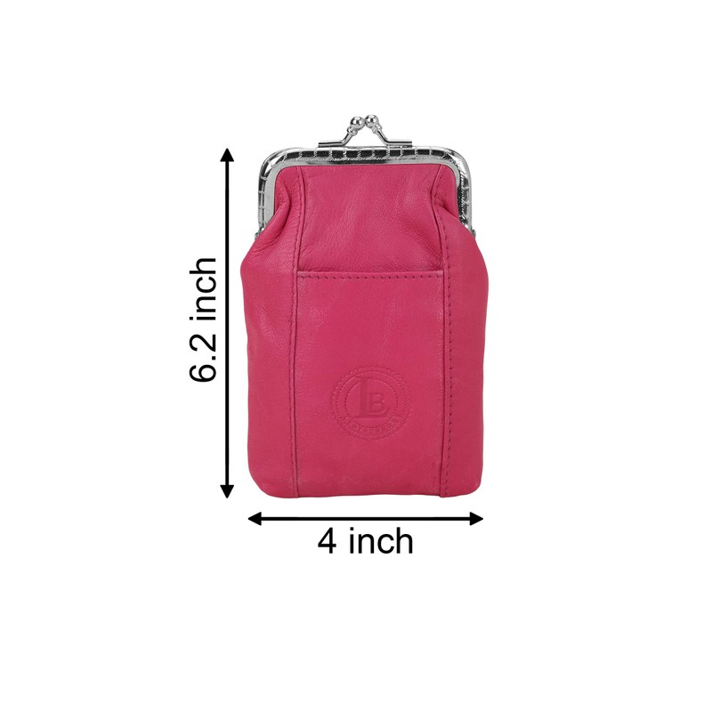 Leather Cigarette Case Pack Holder Regular or 100's Lighter Pocket