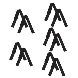 BESPORTBLE 5 Pairs Weightlifting Wrist Strap Gym Wrist Wrap Deadlift Elastic Comfortable