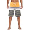 Unitop Bañador para hombre, diseño de rayas coloridas con forro,