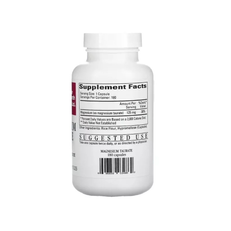 Cardiovascular Research, Magnesium Taurate, 180 Vegetarian Capsules