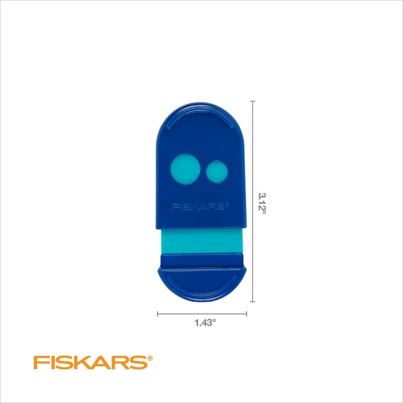 Fiskars Squeeze Sharpener, Assorted Colors