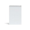 Staples White Paper Steno Pads, Quad Ruled, 6" x 9"