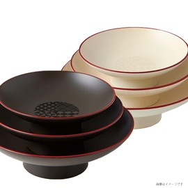 Takenaka Fukue Cup Set of 3, Black, Small φ3.1 x 1.0 inches (7.8 x 2.5 cm), Medium φ3.5 x 1.1 inches (9 x 2.8 cm), Large Diameter 4.1 x 1.3 inches (10.5 x 3.3 cm)