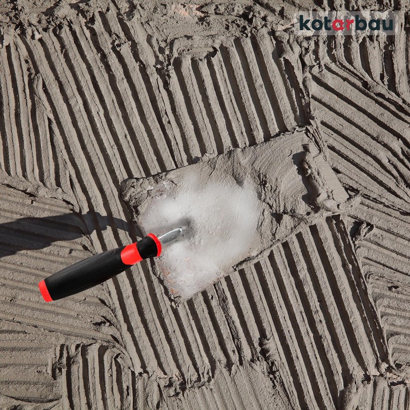 KOTARBAU® Stainless Steel Trapezoidal Trowel 200 mm x 123 mm