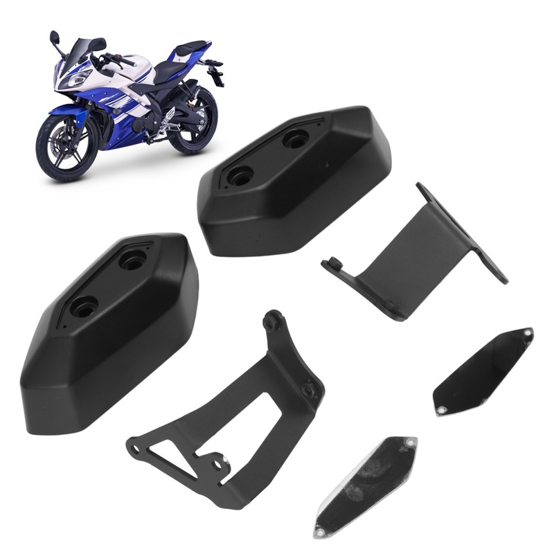 Motorcycle Engine Guard Frame Sliders Crash Protection Black Replacement for